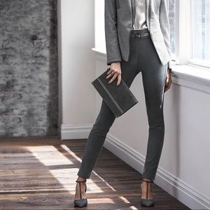 WHBM Ultra-Suede Leggings in Dusk/Gray | 0L